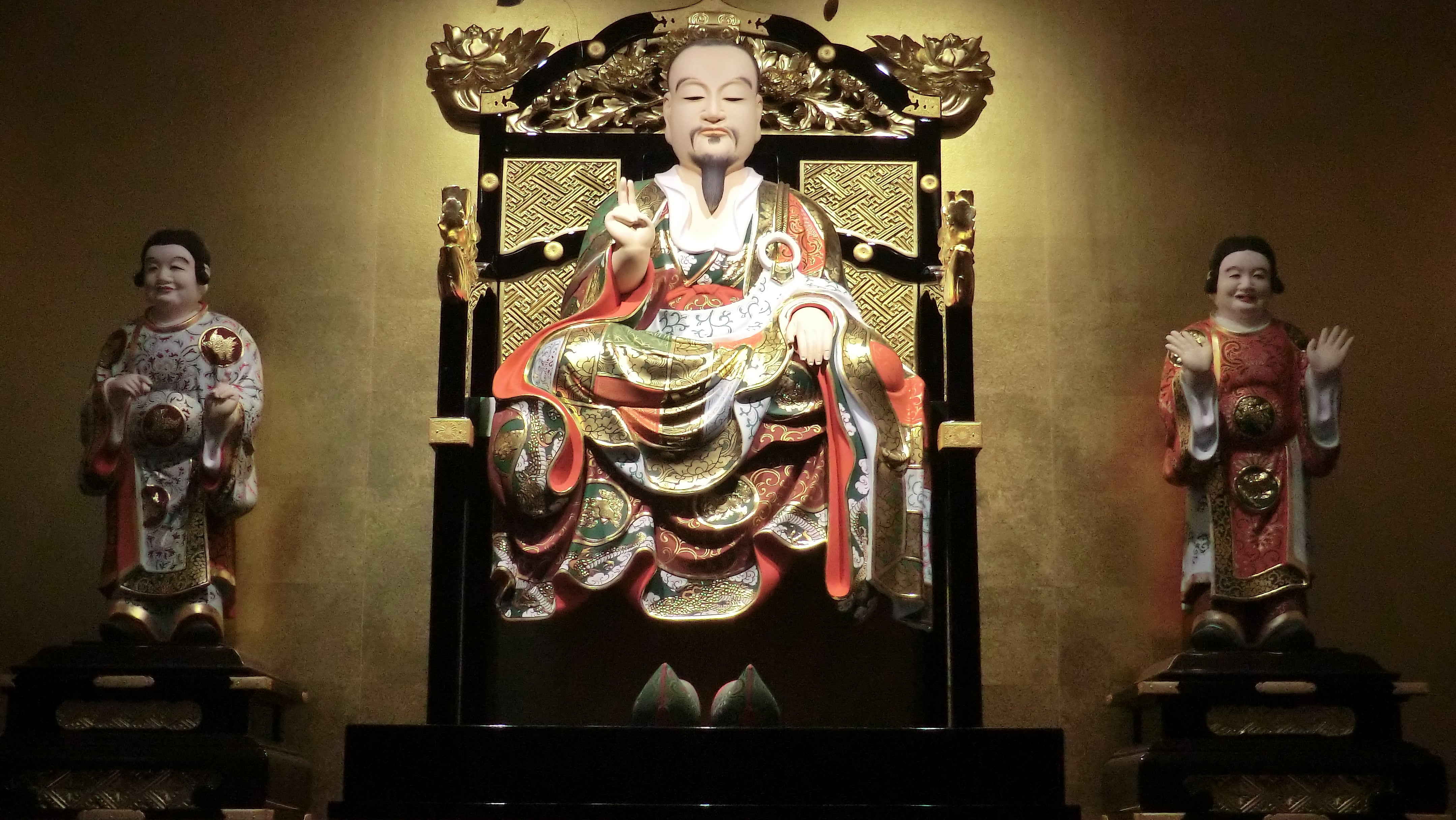 傅大士三尊