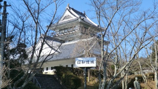 美波町日和佐城