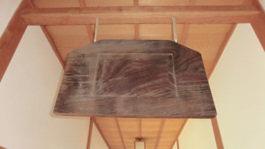円龍寺の板木（ばんぎ）