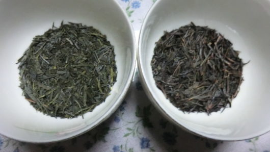 緑茶と焙じ茶（ほうじ茶）