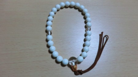 お坊さんのプラスチック念珠