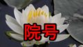 蓮華の上の院号