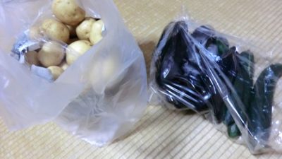 物納の野菜