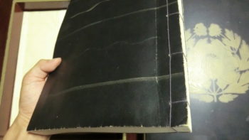 お仏壇横の箱の中に入っている蓮如上人のお手紙