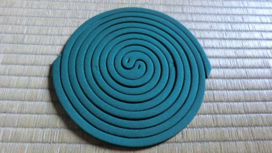蚊取り線香は蚊の予防に最適。
