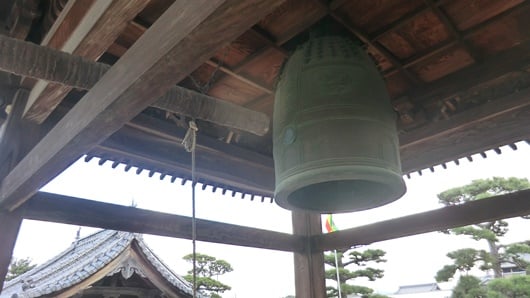 お寺の梵鐘、鐘撞のお知らせ