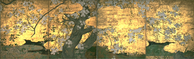 国宝 長谷川久蔵『桜図』。