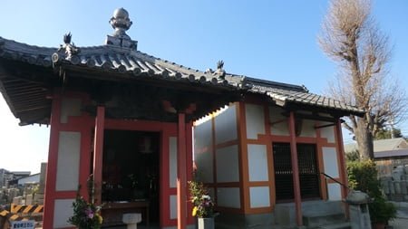 遍照寺の地蔵堂と閻魔堂