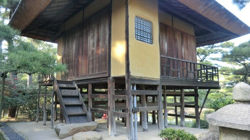 Japan's oldest existing Sencha room Kanchoro （観潮楼） 