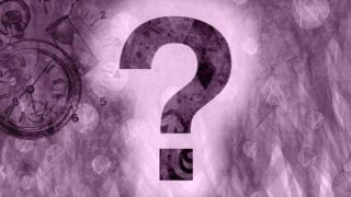 Clock time question mark